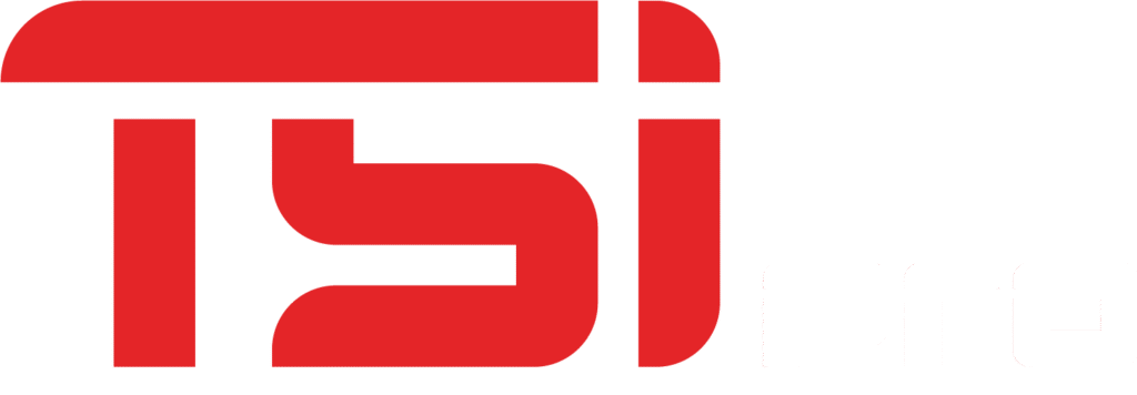 TSI logo - wit