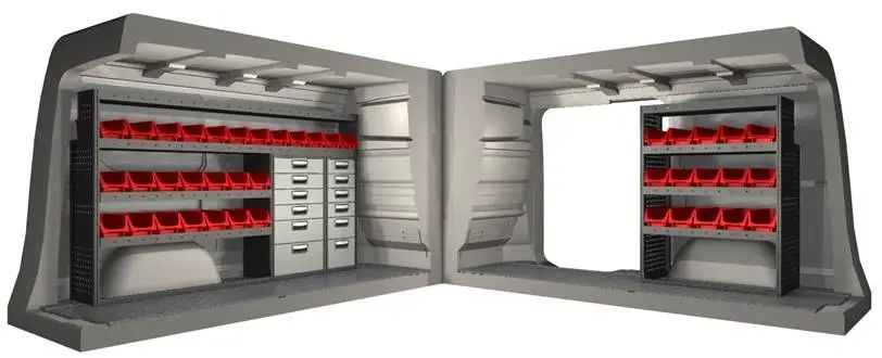 Interieur bedrijfswagen - maatwerk