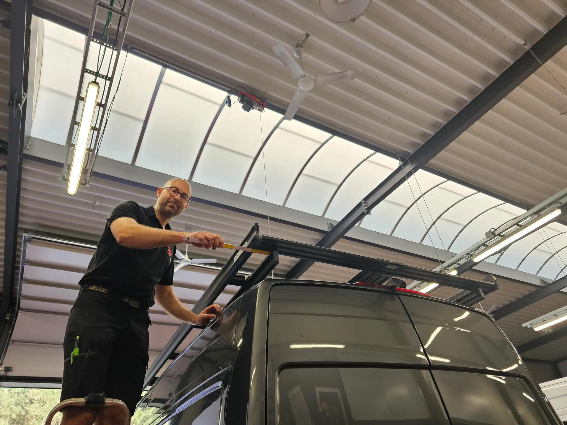 TSIpro bedrijfswagen inrichting en dakdragers